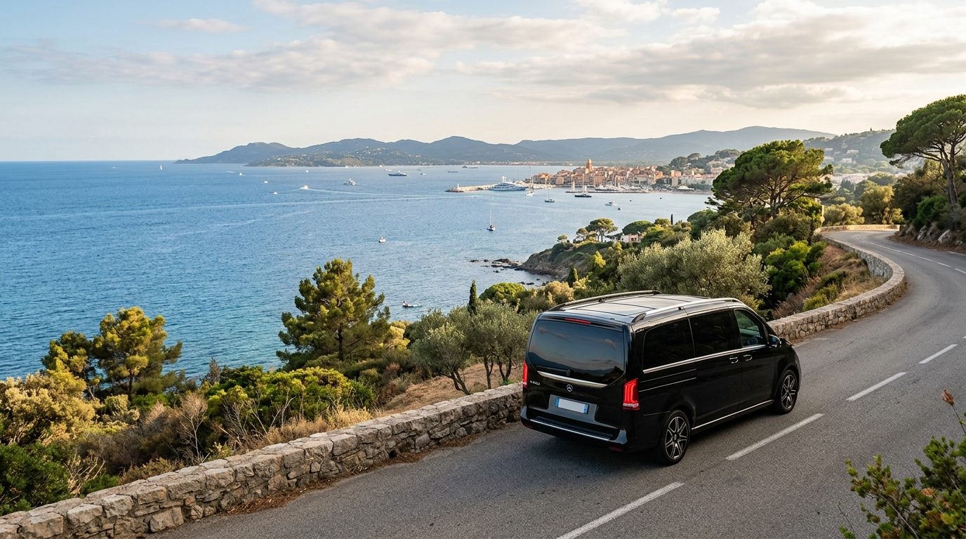 VTC Van à Sainte-Maxime : organisation et repères pour vos trajets
