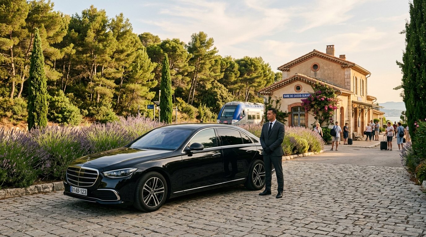 Chauffeur à la journée à la Gare de Saint-Cyr-sur-Mer : organisation et repères de voyage