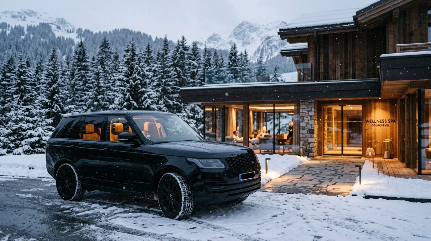 Chauffeur privé et séjours spa à Courchevel : l&rsquo;art de concilier transport et sérénité