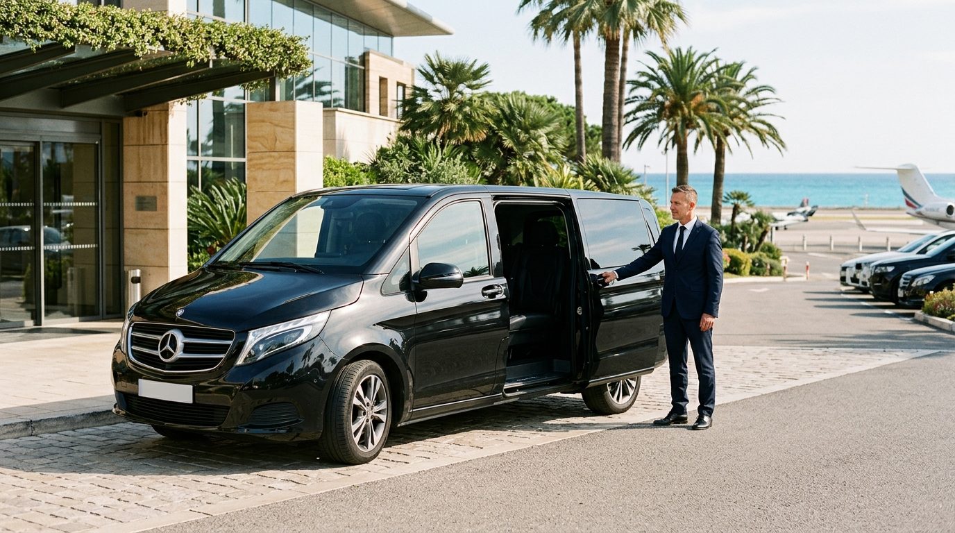 Service journée premium van NCE : guide de la mise à disposition sur la Côte d’Azur