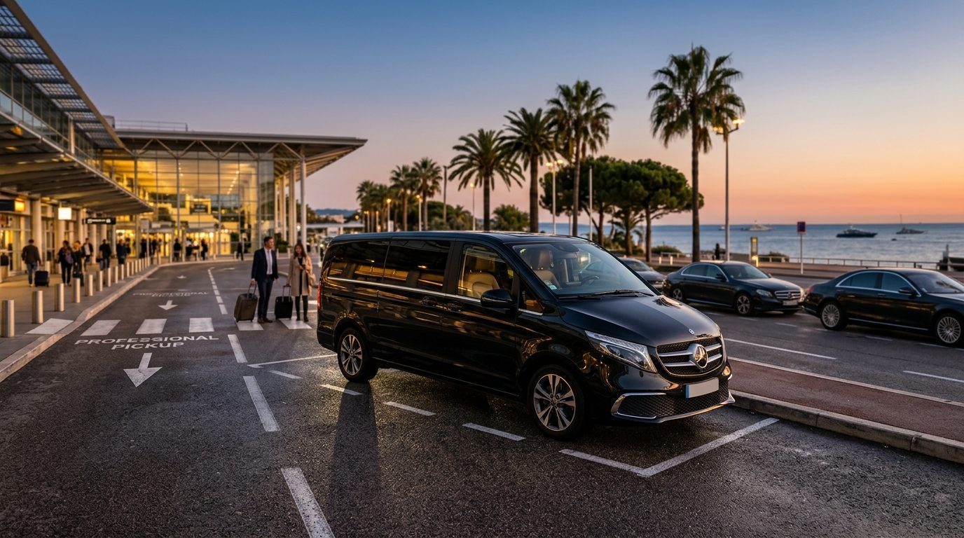 Transfert en van et vol retardé à l&rsquo;aéroport de Nice NCE : organisation et repères
