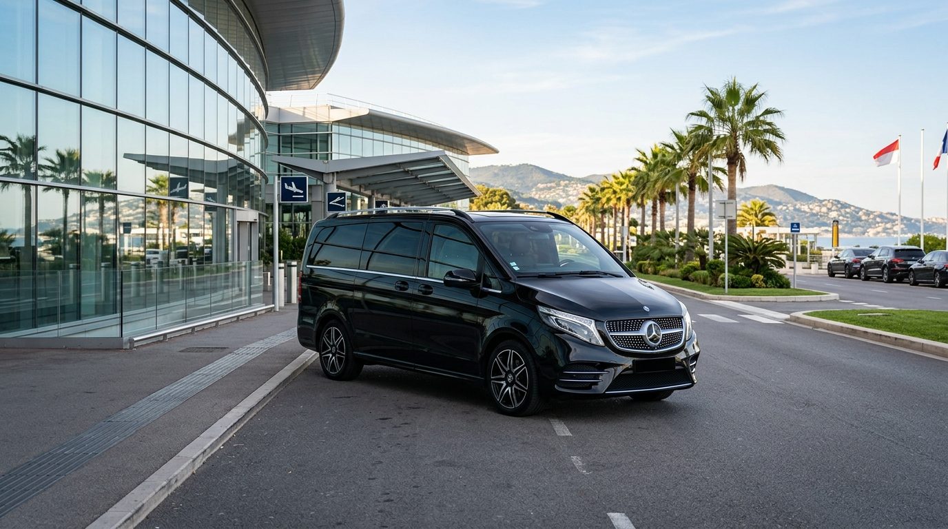 Van Mercedes Classe V à la journée à Nice (NCE) : guide de la mise à disposition
