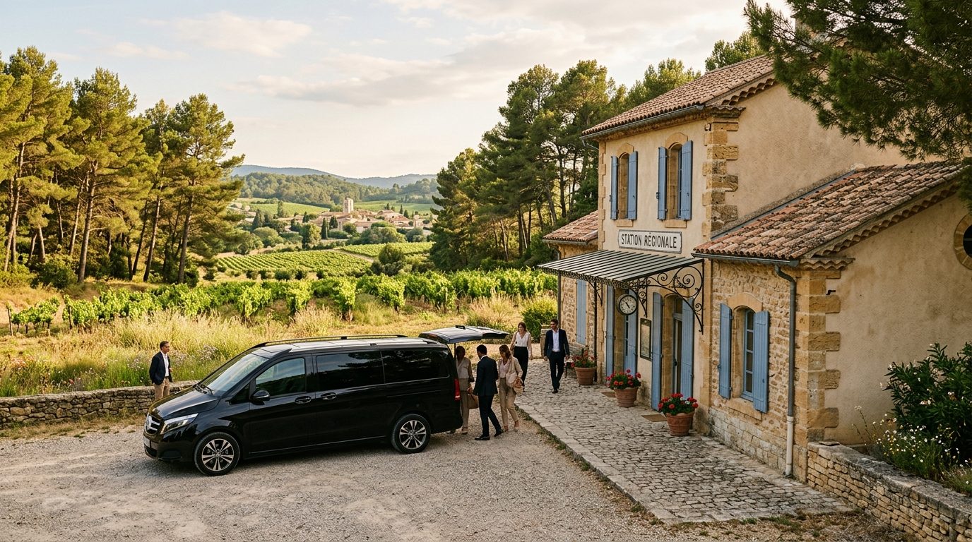 VTC Van à la Gare de Pignans : Réservation et Transferts dans le Var