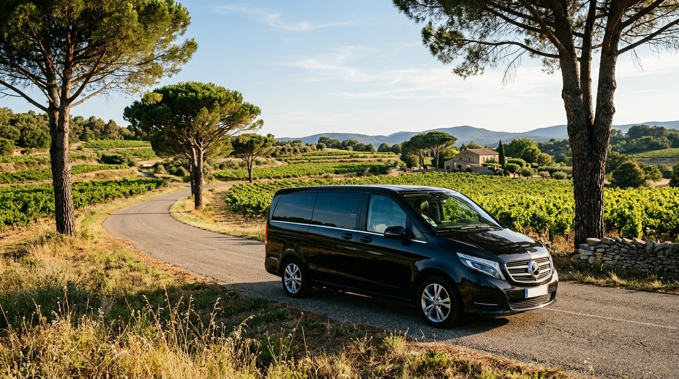 VTC Van au Luc en Provence (83340) : transport privé spacieux en Centre Var