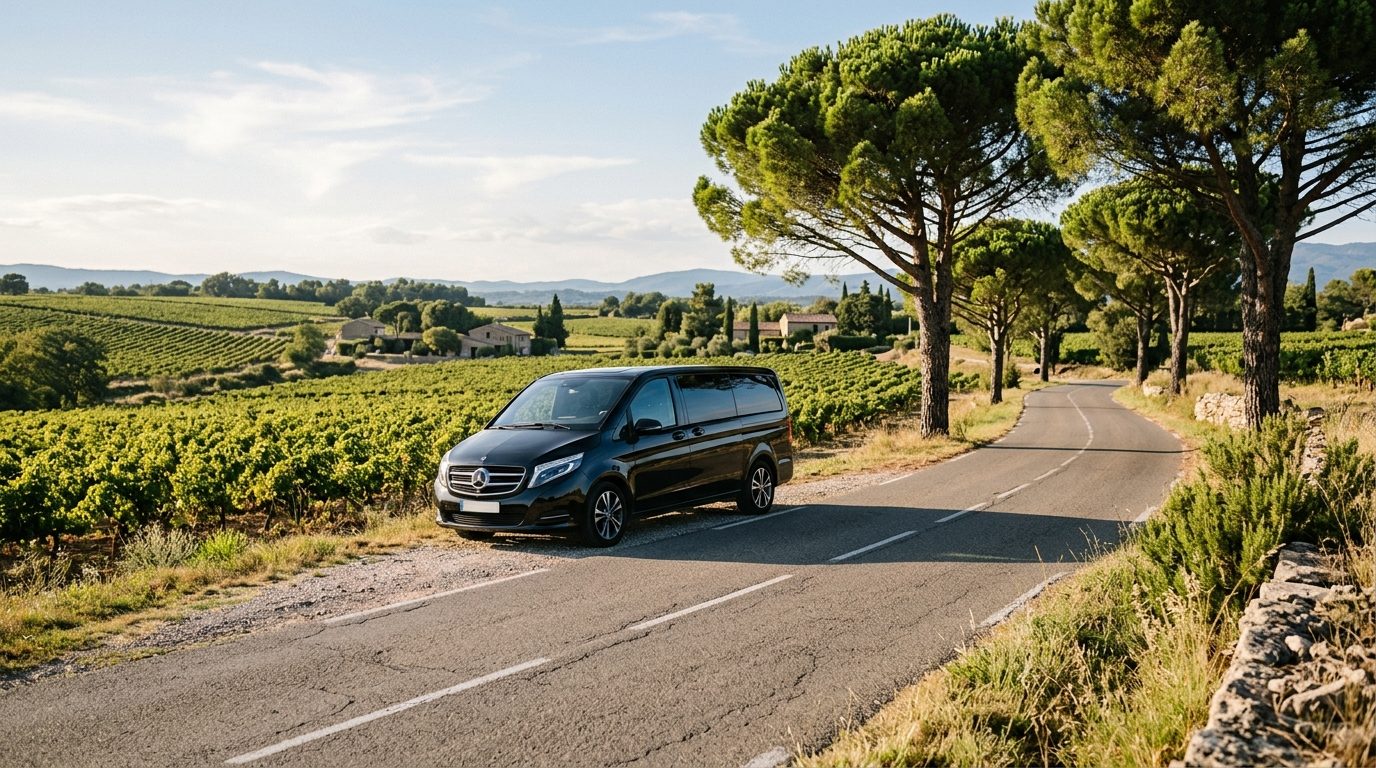 VTC Van au Muy : organisation et repères pour vos trajets en groupe dans le Var