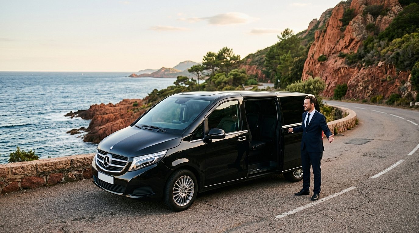 VTC Van à Saint-Raphaël (83700) : Guide Pratique du Transport Partagé et Haut de Gamme