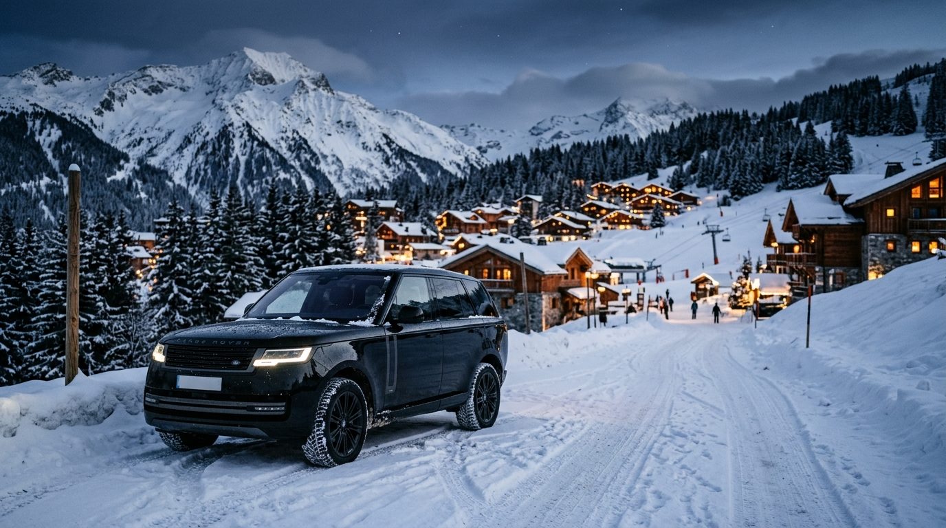 Chauffeur privé à Courchevel 1850 : organisation et repères de mobilité