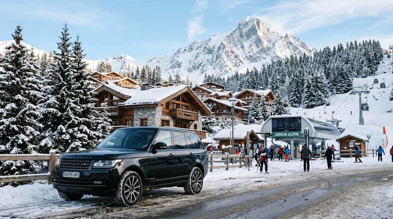 Rejoindre La Saulire à Courchevel : Organisation de vos trajets avec chauffeur privé