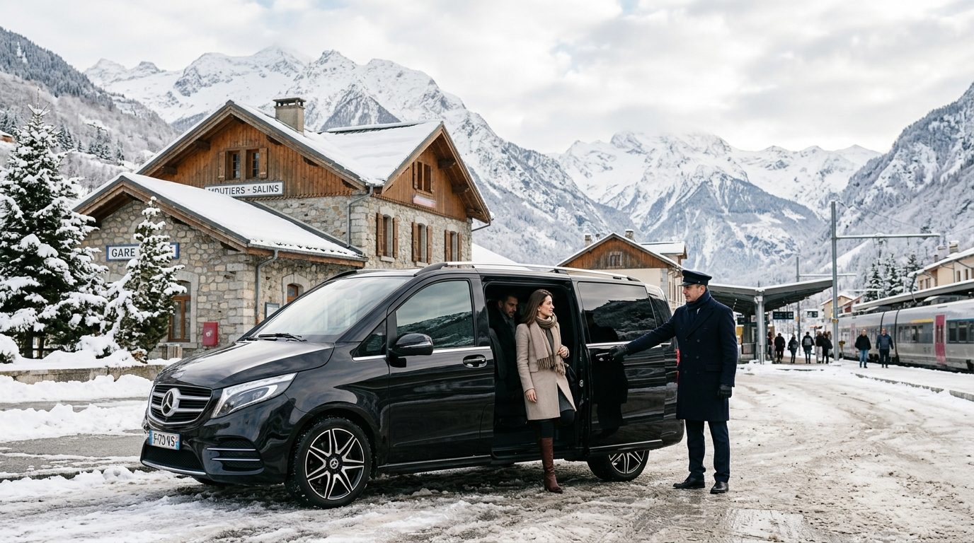 Liaison entre la gare de Moûtiers et Courchevel : guide pratique et options de transfert