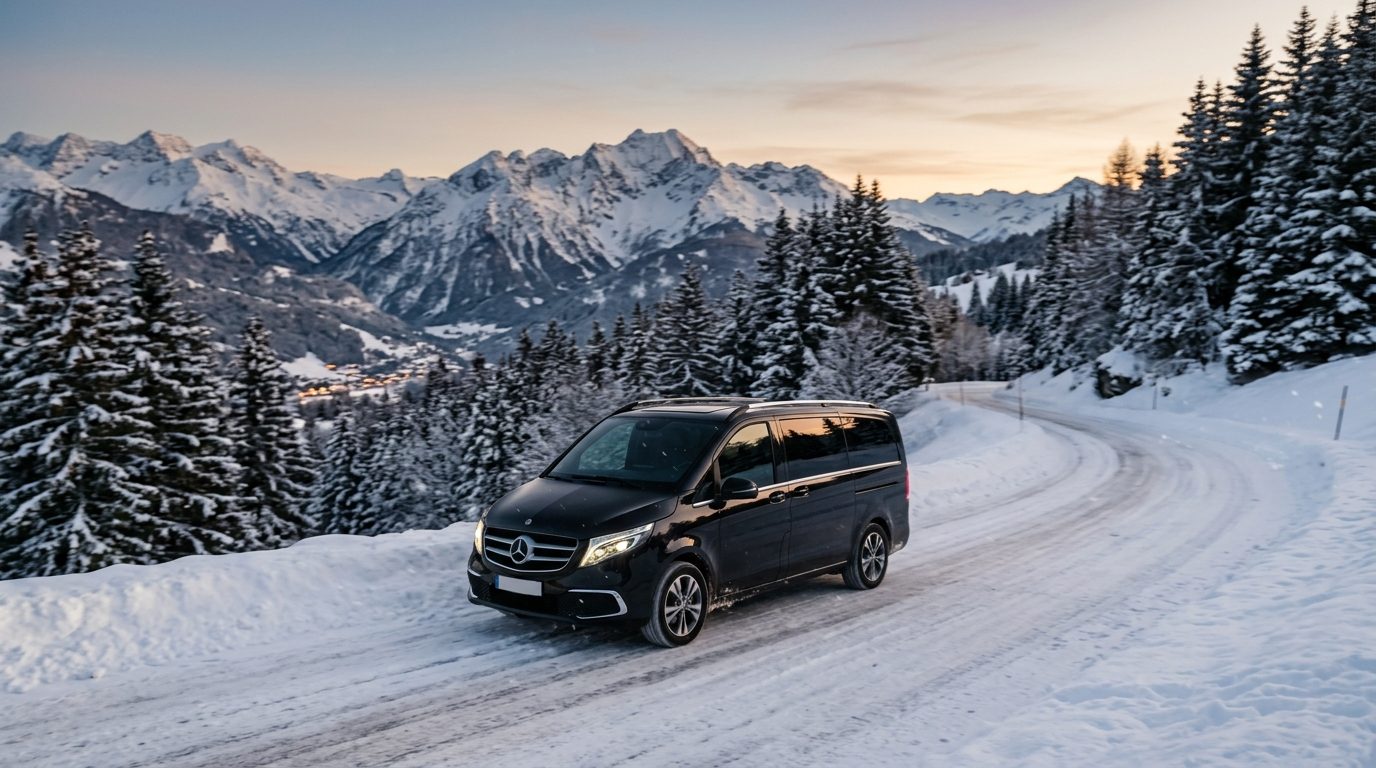 Transfert Genève Courchevel en chauffeur privé : itinéraire, logistique et conseils