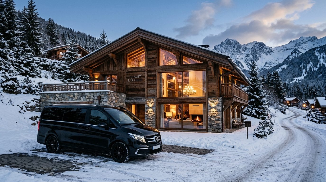 VTC et chalets de luxe à Courchevel : guide du transport privé haut de gamme