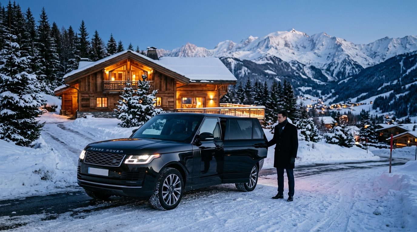 Chauffeur après-ski à Courchevel : l’art de se déplacer avec sérénité après les pistes