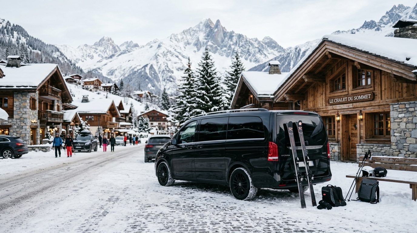 Chauffeur privé et écoles de ski à Courchevel : organisation et logistique