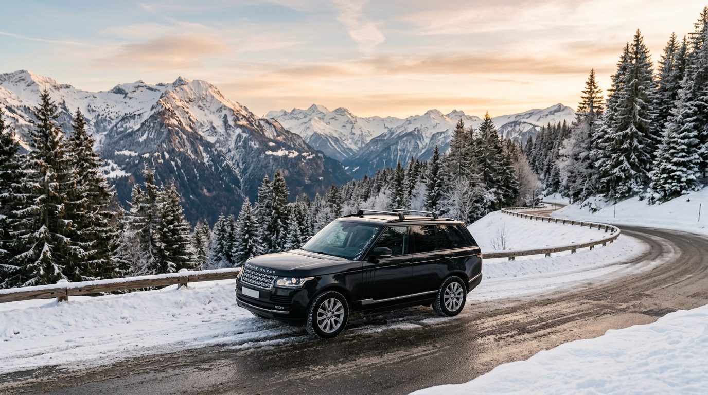 Chauffeur premium et transport de luxe pour les séjours au ski