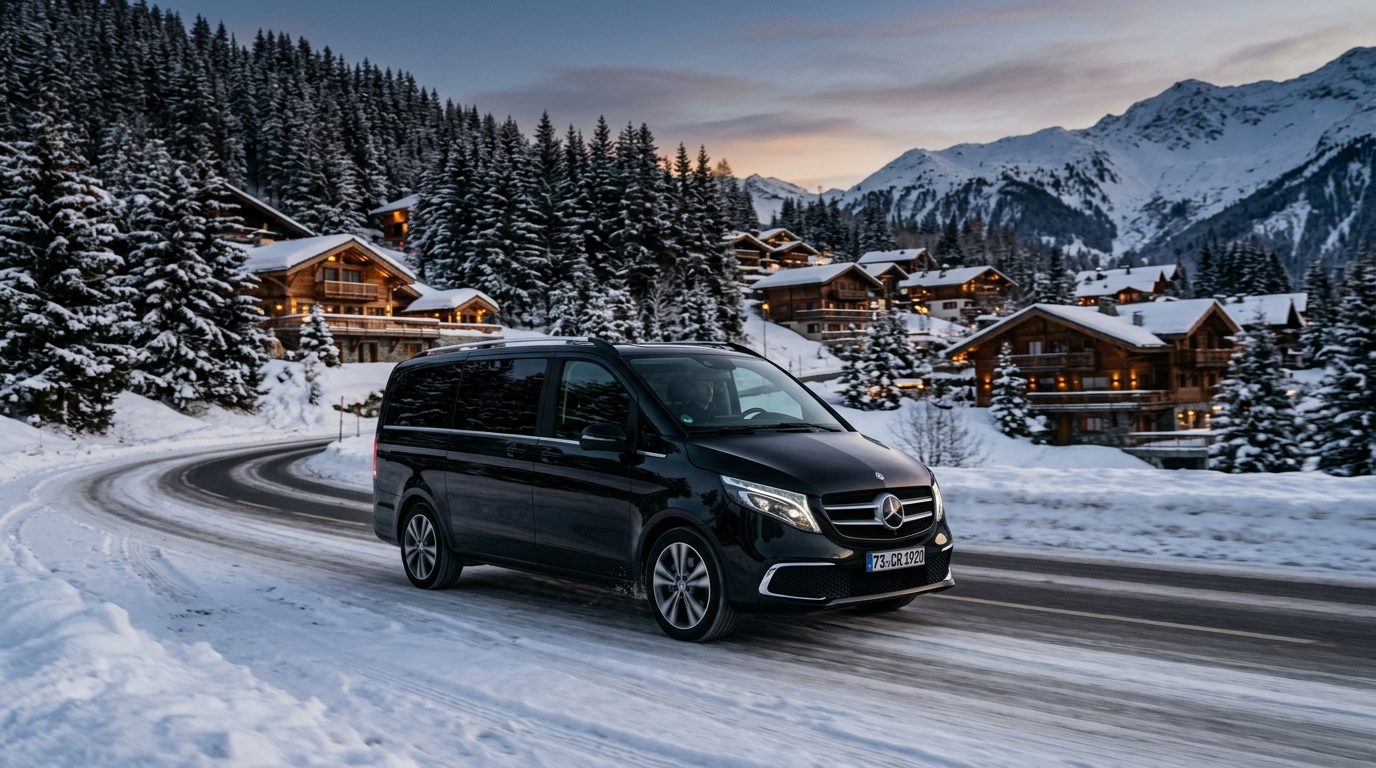 Chauffeur privé à Courchevel : guide pratique pour vos trajets en station de ski