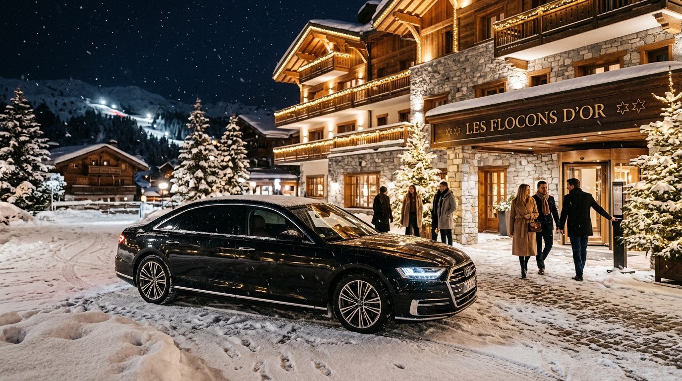 Chauffeur privé et restaurants étoilés à Courchevel : guide d’un transport sur mesure