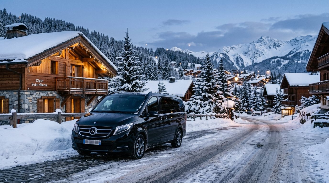 Van 7 places à Courchevel : confort, espace et sécurité pour vos trajets alpins